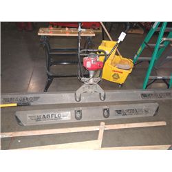 SCREED KING W/12' & 6' MAGFLO SCREEDS;