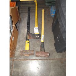 FIBERGLASS HANDLE AXE & SLEDGEHAMMERS ;