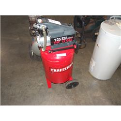 CRAFTSMAN 125PSI, 1HP, 12 GAL AIR COMPRESSOR;