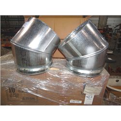 CASES OF 10' 45 DEGREE ELBOW GAS VENT;