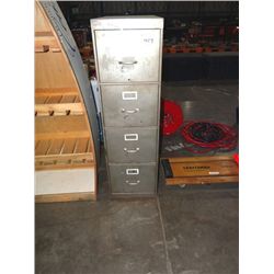4 DRAWER FILE CABINET;