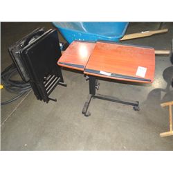 TV TRAYS & TABLE;