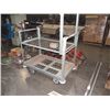 Image 1 : 2 TIER CASTERED RACK;