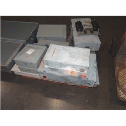 PALLER OF BREAKER BOXES;