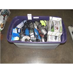 ANGLE GRINDERS, ORBITAL SANDERS, DRILLS, HOBBY TOOLS (STORE RETURNS);