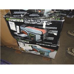 GENESIS BELT & DISC SANDER (STORE RETURN);