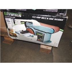GENESIS BELT & DISC SANDER (STORE RETURN);