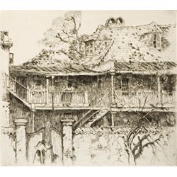 Alfred Hutty - In Old Charleston