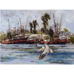 John Austin Hanna - Shrimper's Port
