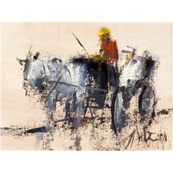 George Pate - Carriage with Red Shirt