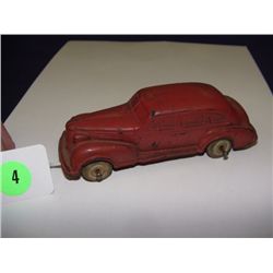 vintage childs Auburn Rubber toy car