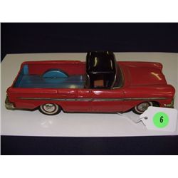 Tin toy friction car 1958 Chev