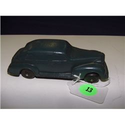 vintage childs Auburn Rubber toy car
