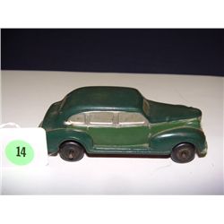 vintage childs Auburn Rubber toy car