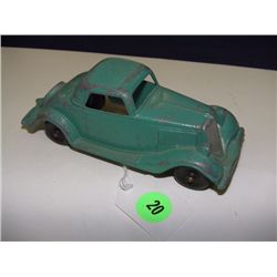 vintage childs metal toy 1950's car by Hubley