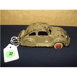 metal child's Hubley metal 1937 Chrysler airflow toy car