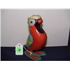 Image 1 : tin parrot hopping wind up bird toy (no key)