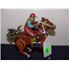 Image 1 : made in Japan wind up tin race horse with rider, hops around fast