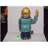 Image 2 : tin wind up gentleman with cane, walks