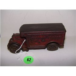 antique Arcade? cast iron moving toy truck