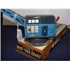 Image 2 : vintage West German wind up tin loading crane