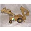 Image 1 : case tractor with front loader and back hoe / scoop