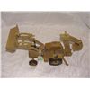 Image 2 : case tractor with front loader and back hoe / scoop