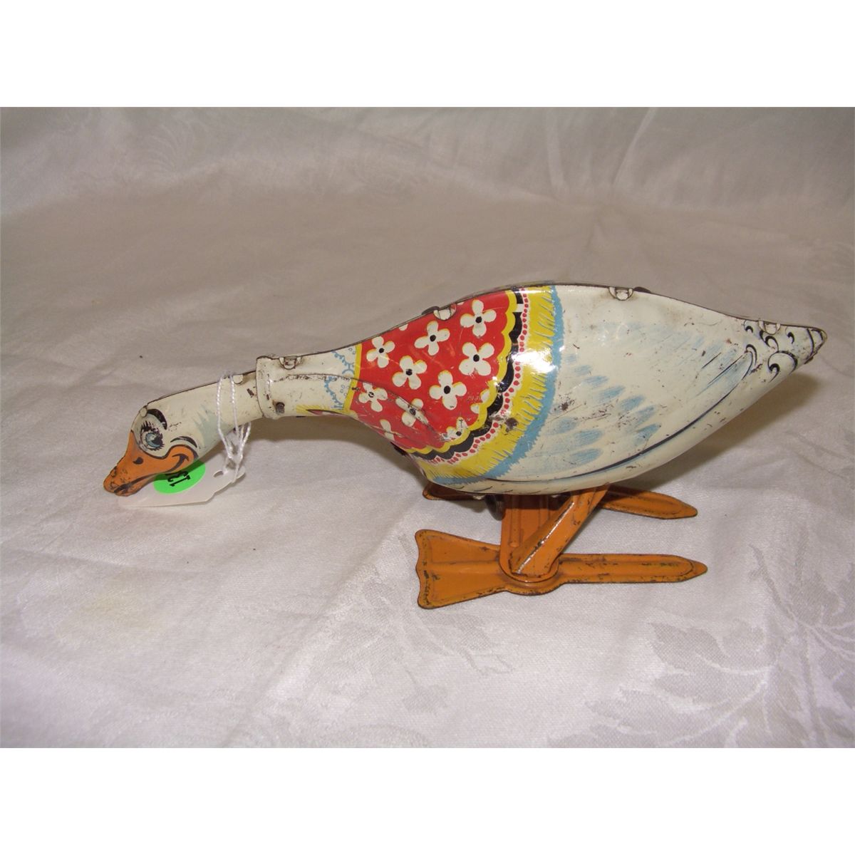Unique toys tin wind up goose