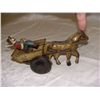 Image 2 : Marx wind up horse and cart with farmer toy