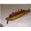 Image 2 : Lindstrom? toy boat c1920's no key wind up litho