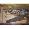 Image 3 : c1920's Elite tool chest for boys No 400 by American Mfg., with tools original to box?