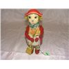 Image 1 : 8" Lindstrom "Sweeping Betty" tin wind up toy 1930