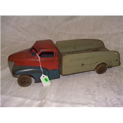 20" Buddy L Wrecking truck Scarce version 1940, no tow hitch