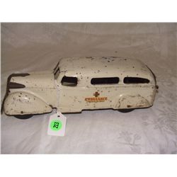 11" Wyandotte Ambulance c 1930's