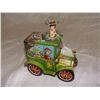 Image 1 : 5" KO tin circus car c 1960 ball blower (missing ball, as seen)