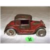 Image 1 : 4" red cast iron Arcade car