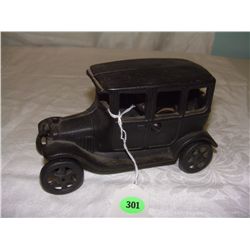 6" cast iron toy car