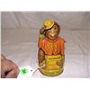 Image 1 : 5" Chein monkey bank, tips hat as you drop in coin