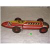 Image 1 : 16" tin racing car wind up toy, missing driver's head