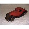 Image 2 : red and black tin wind up car