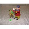 Image 1 : 4" Schuco tin wind up clown with mouse