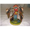 Image 2 : 6" 1950's wind up monkeys on ferris wheel not working