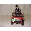 Image 2 : 8" tin battery op toy car with driver bump an go