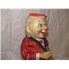 Image 2 : tin battery op working toy, Grandpa smoking on trunk and stands up action