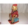 Image 2 : tin battery op working toy, Grandpa smoking on trunk and stands up action, not working