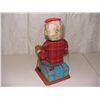 Image 3 : tin battery op working toy, Grandpa smoking on trunk and stands up action, not working