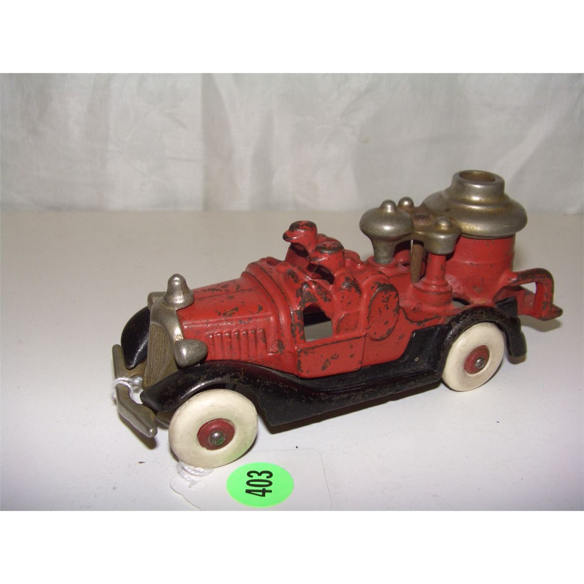 6" Hubley cast iron fire truck