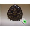 Image 1 : 3 1/2 "  cast iron clock shape bank