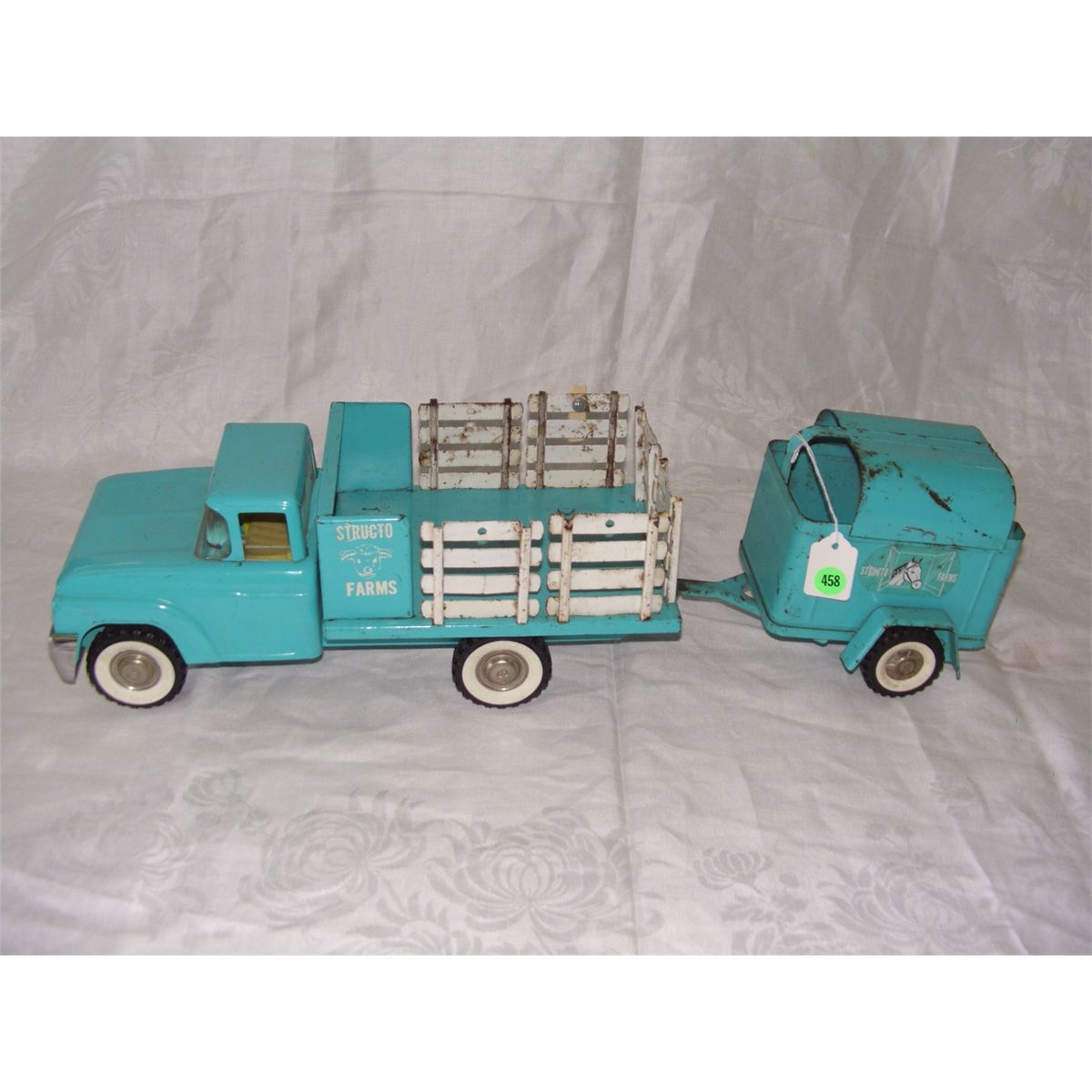 Structo truck and horse trailer