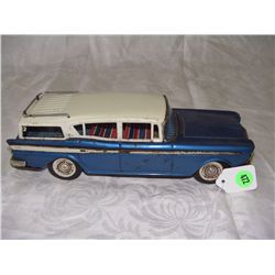 friction toy metal station wagon Rambler